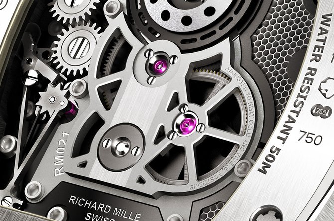 Richard Mille RM 021 Tourbillon Aerodyne RM White Gold - фото 5