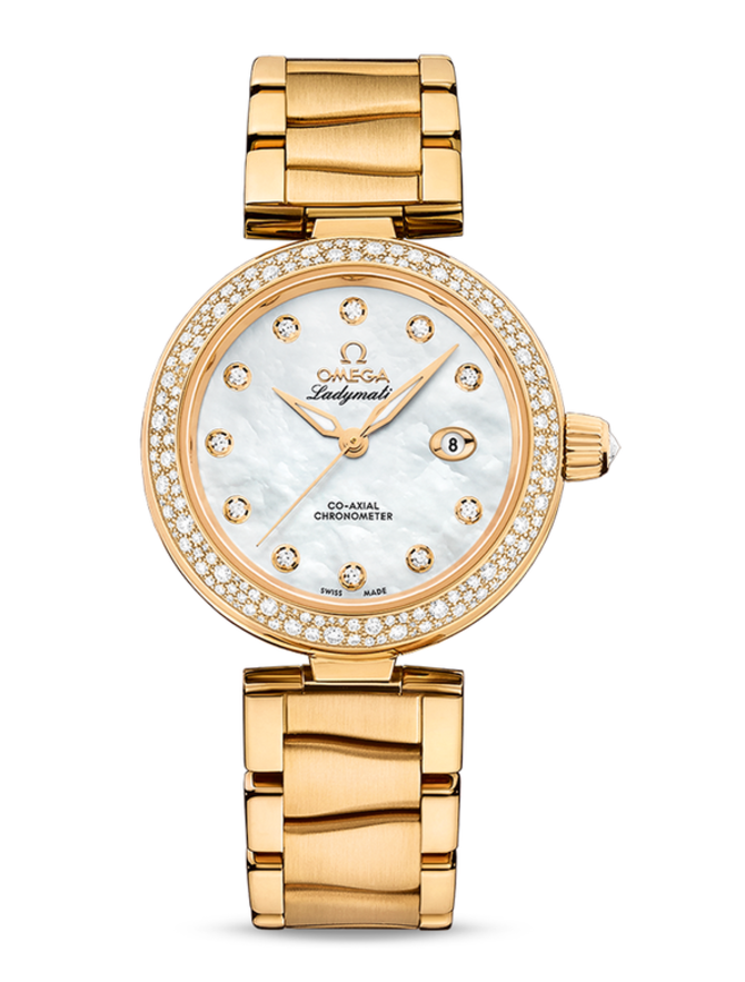 Omega 425.65.34.20.55.009 De Ville Ladies Ladymatic Co-Axial 34 mm