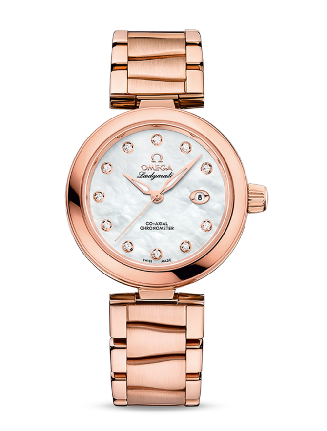 Omega 425.60.34.20.55.004 De Ville Ladies Ladymatic Co-Axial 34 mm Sedna