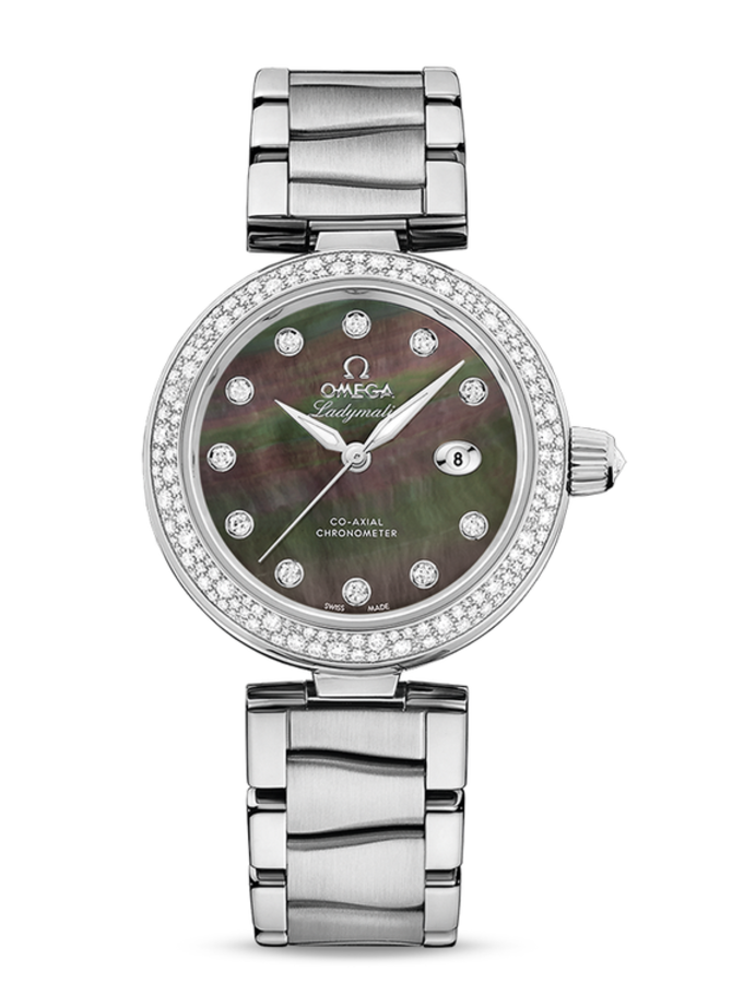 Omega 425.35.34.20.57.004 De Ville Ladies Ladymatic Co-Axial 34 mm