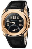 Bvlgari Octo 102370 BGOP38BBGLDBR Bi-Retrograd