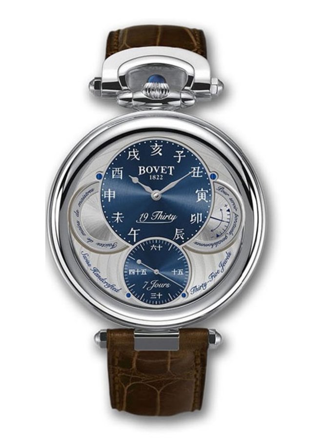 Bovet Fleurier 19Thirty Blue Fleurier Amadeo