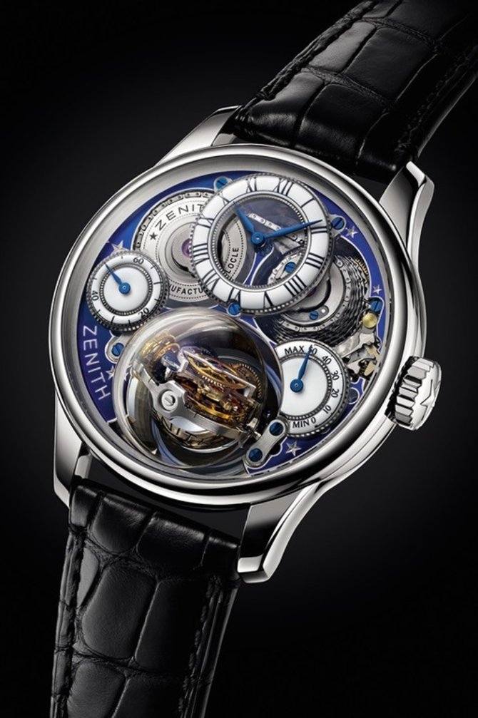 Zenith 40.2214.8805/36.C714 Academy Christophe Colomb Hurricane Georges Favre Jacot - фото 2