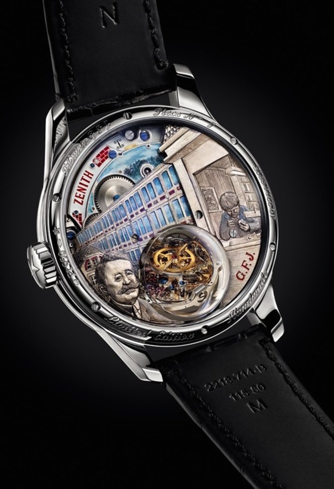 Zenith 40.2214.8805/36.C714 Academy Christophe Colomb Hurricane Georges Favre Jacot - фото 3