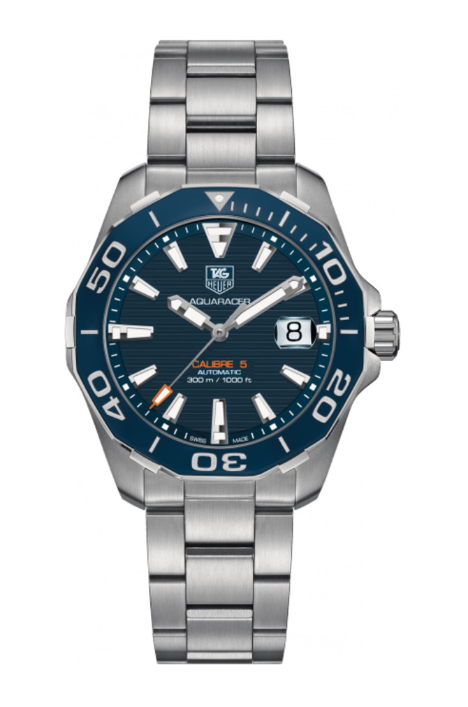 Tag Heuer WAY211C.BA0928 Aquaracer 300 M Calibre 5 Automatic Watch 41 mm Ceramic Bezel