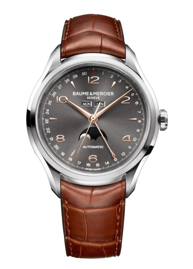 Baume & Mercier 10213 Clifton Complete Calendar Moon Phase