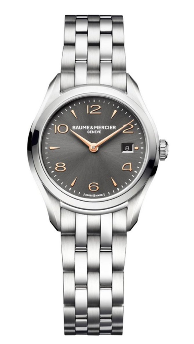 Baume & Mercier Clifton Quartz 30 mm Grey Clifton Ladies Watch