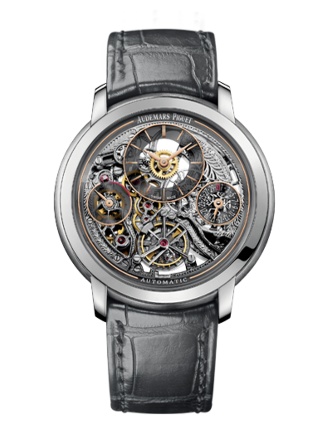 Audemars Piguet 26143PT.OO.D005CR.01 Jules Audemars Tourbillon Openworked - фото 1