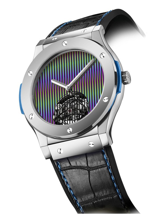505.TS.4BGP.LR.CZD15 Hublot Tourbillon Cruz-Diez Classic Fusion