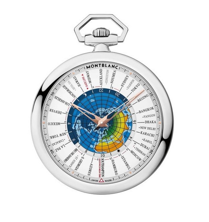 Montblanc 114928 Star 4810 Orbis Terrarum Pocket Watch 110 years Edition - фото 1