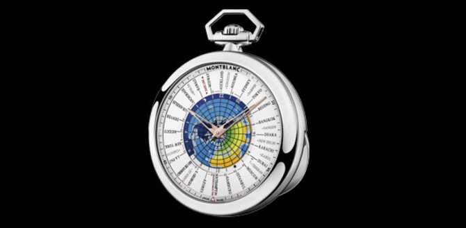 Montblanc 114928 Star 4810 Orbis Terrarum Pocket Watch 110 years Edition - фото 3