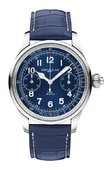 Montblanc Часы Montblanc Villeret 1858 Chronograph Tachymeter Blue Limited Edition 44 mm