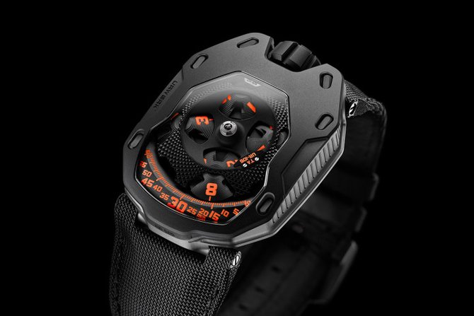 Urwerk UR-105 TA “Clockwork Orange” UR-105 Self-winding - фото 3