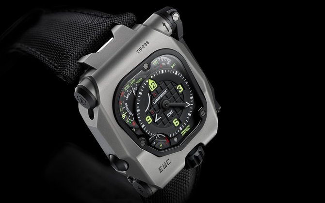 Urwerk UR EMC 2 EMC Steel & Titanium - фото 2