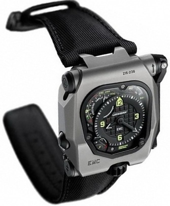 Urwerk UR EMC 2 EMC Steel & Titanium - фото 1
