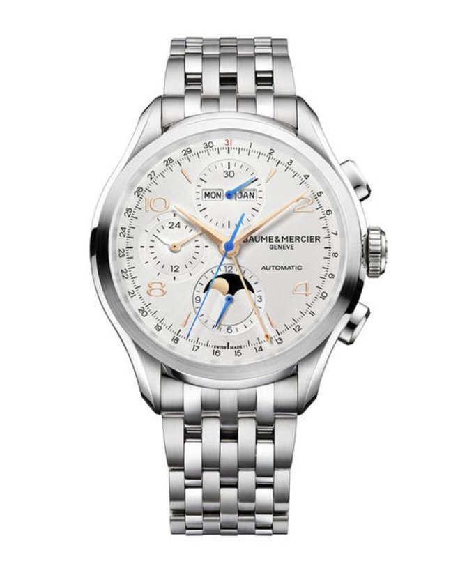 Baume & Mercier 10279 Clifton Chronograph Complete Calendar