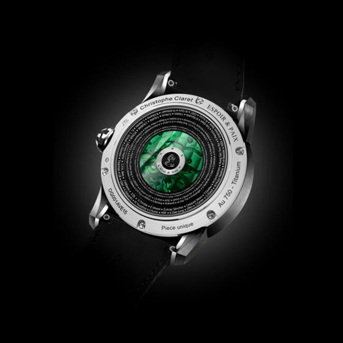 Christophe Claret MTR.AVE15.905 Pieces D'Art Espoir & Paix - фото 3