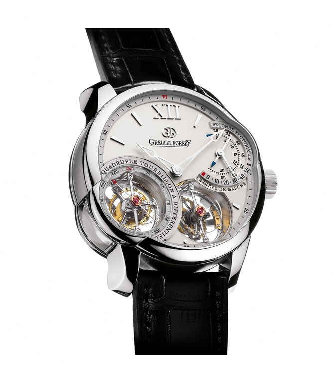 Quadruple Tourbillon Greubel Forsey Platinum Quadruple Tourbillon