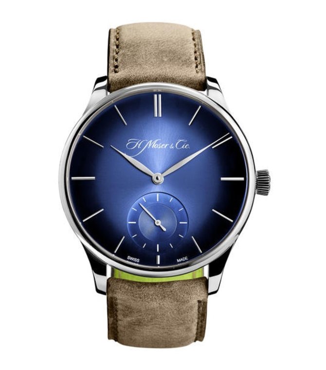 H. Moser 2327-0203 Small Seconds Venturer XL Funky Blue