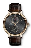 IWC Часы IWC Portofino Dual Time Red Gold 45 mm