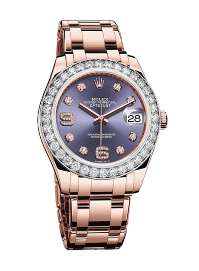 Rolex 86285-0004 Datejust Pearlmaster Everose Gold 39 mm
