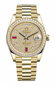 Rolex Oyster Perpetual 228348rbr-0030 Day-Date Yellow Gold 40 mm