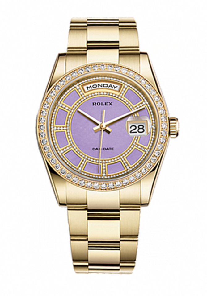 Rolex 118348-0190 Day-Date 36 mm Yellow Gold  - фото 1