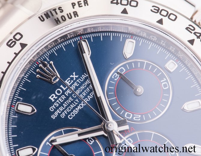 Rolex 116509-0071 Daytona Cosmograph White Gold Blue Dial - фото 14