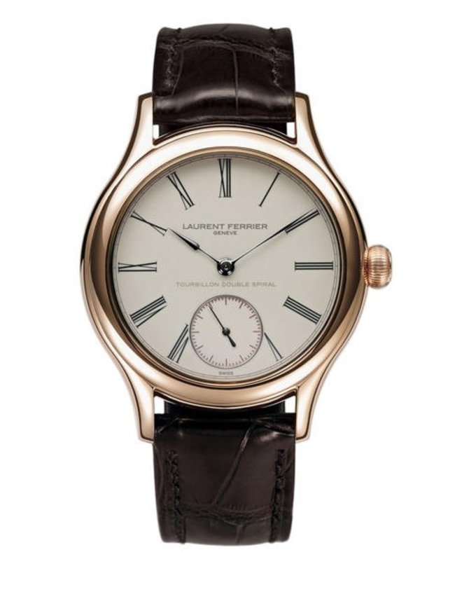 Laurent Ferrier LCF001-R Galet Classic Red Gold Case White Grand Feu Enamel Dial