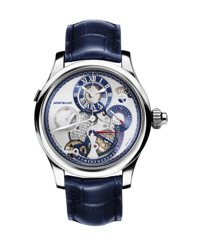 Montblanc Chronographe Regulateur Nautique Limited Edition Villeret 1858 43.5 mm