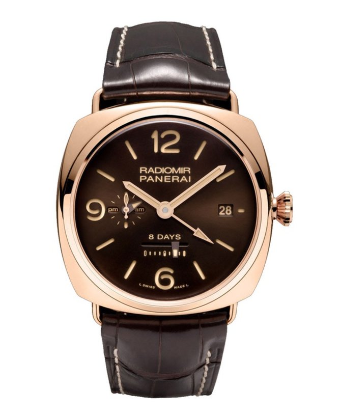 Officine Panerai PAM00395 Radiomir 8 Days GMT Oro Rosso