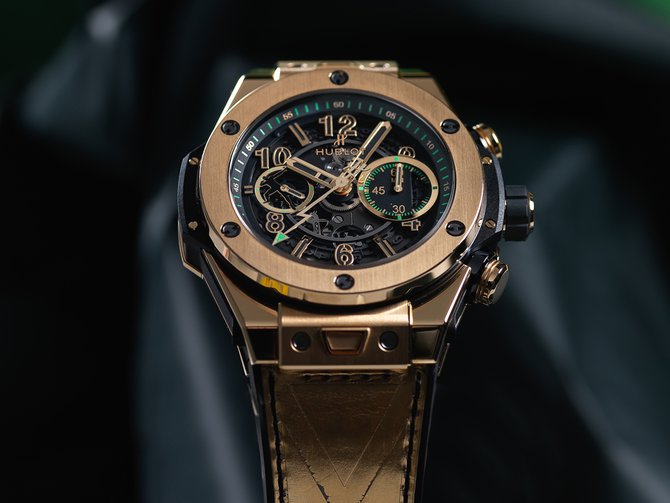 Hublot 411.VS.1189.VR.USB16 Big Bang Unico Usain Bolt Limited Edition - фото 2