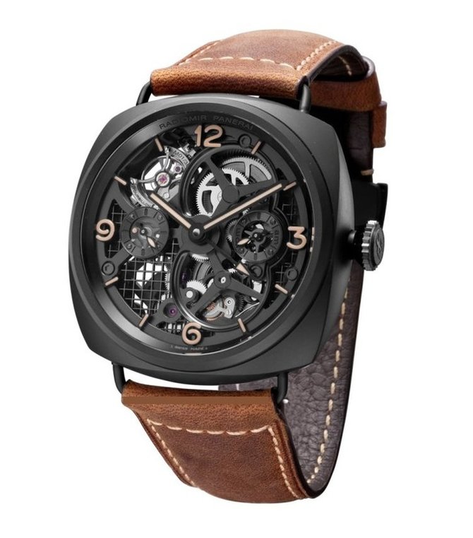 Officine Panerai PAM00348 Radiomir Tourbillon GMT Ceramic Lo Scienziato
