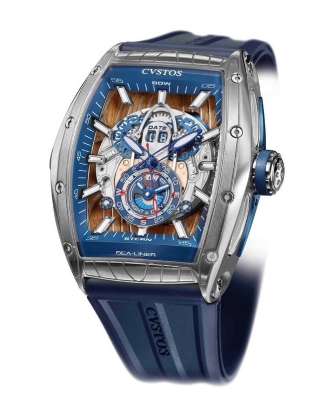 Cvstos Challenge Sea Liner GMT Steel Challenge 41 mm