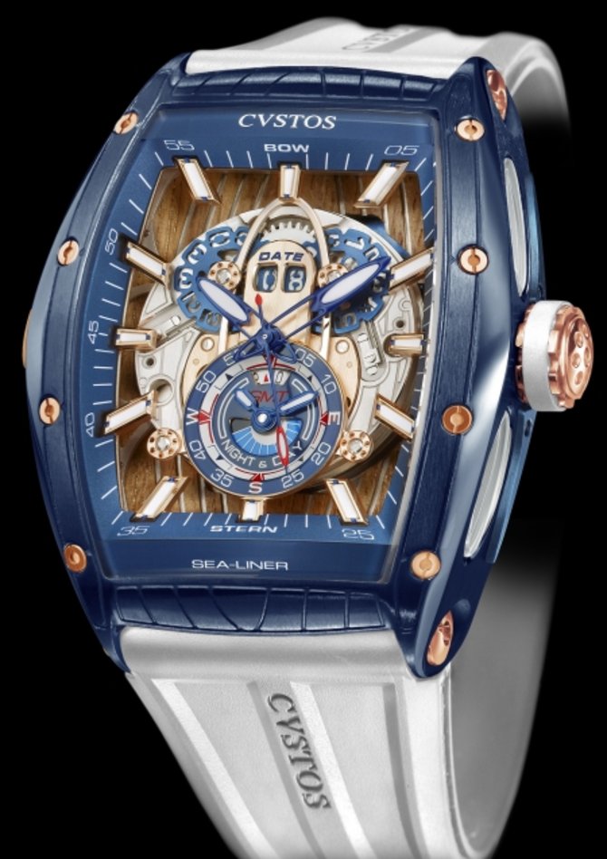 Cvstos Challenge Sea Liner GMT Steel Bicolor Challenge 41 mm - фото 2
