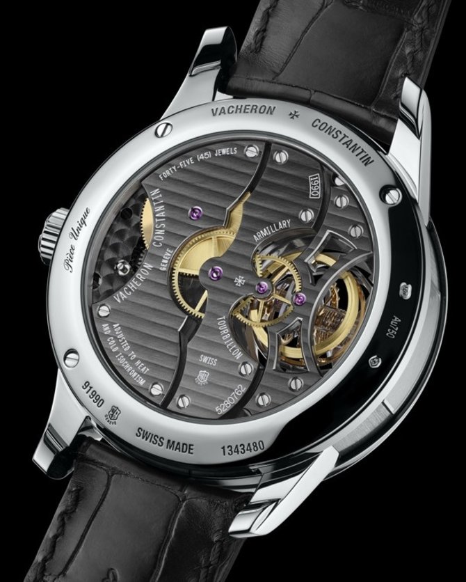 Vacheron Constantin 91990/000G-9882 Traditionnelle Grande Complication Maitre Cabinotier Retrograde Armillary Tourbillon - фото 2