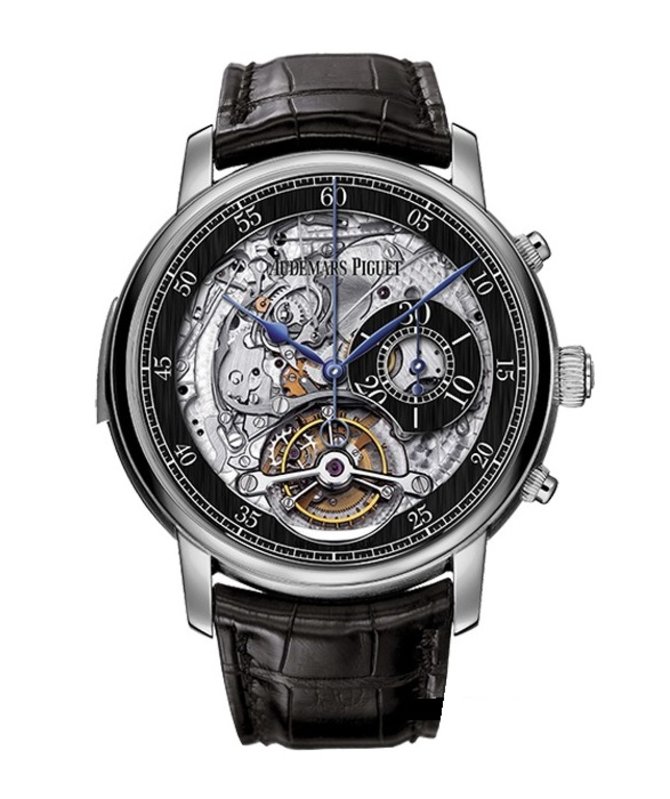 Audemars Piguet 26345BC.OO.D002CR.01 Jules Audemars Minute Repeater Tourbillon Chronograph 