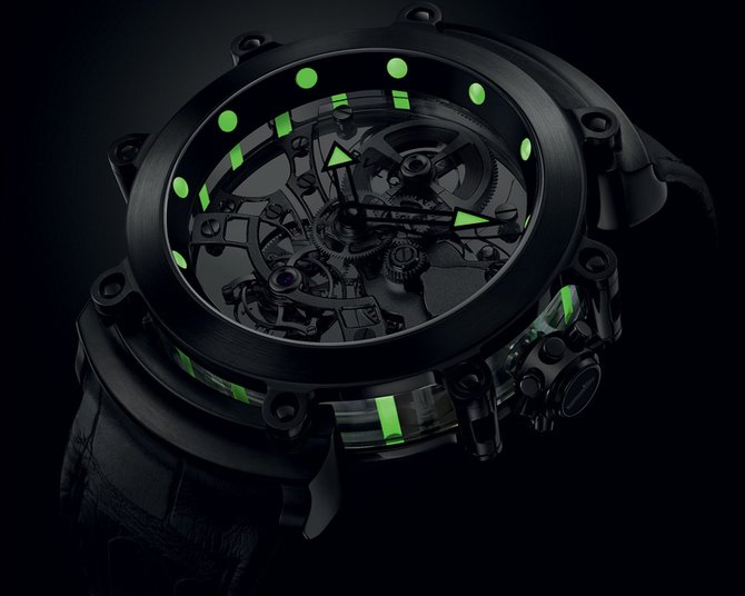 Bvlgari BGG 53 TI TB Bvlgari Tourbillon Saphir Ultranero - фото 4