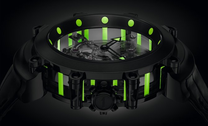 Bvlgari BGG 53 TI TB Bvlgari Tourbillon Saphir Ultranero - фото 6