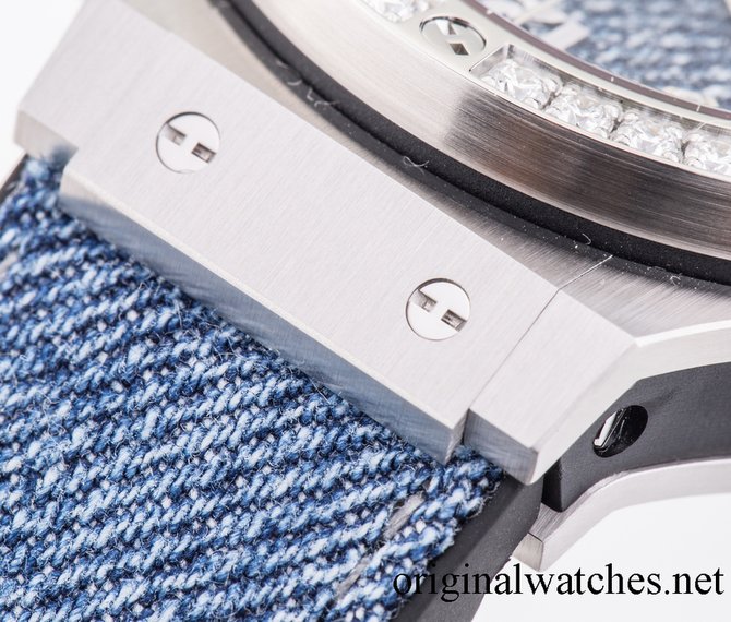 Hublot 341.SX.2770.NR.1204.JEANS Big Bang 41mm Ladies Jeans Steel Diamonds - фото 8