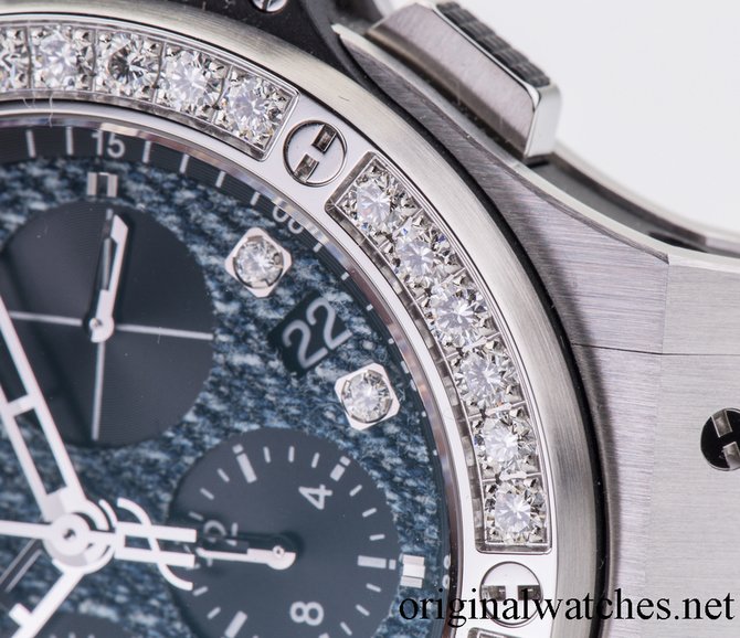 Hublot 341.SX.2770.NR.1204.JEANS Big Bang 41mm Ladies Jeans Steel Diamonds - фото 9