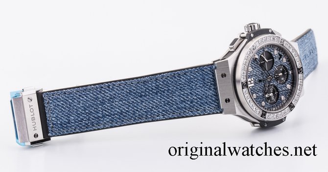 Hublot 341.SX.2770.NR.1204.JEANS Big Bang 41mm Ladies Jeans Steel Diamonds - фото 12