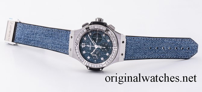 Hublot 341.SX.2770.NR.1204.JEANS Big Bang 41mm Ladies Jeans Steel Diamonds - фото 13