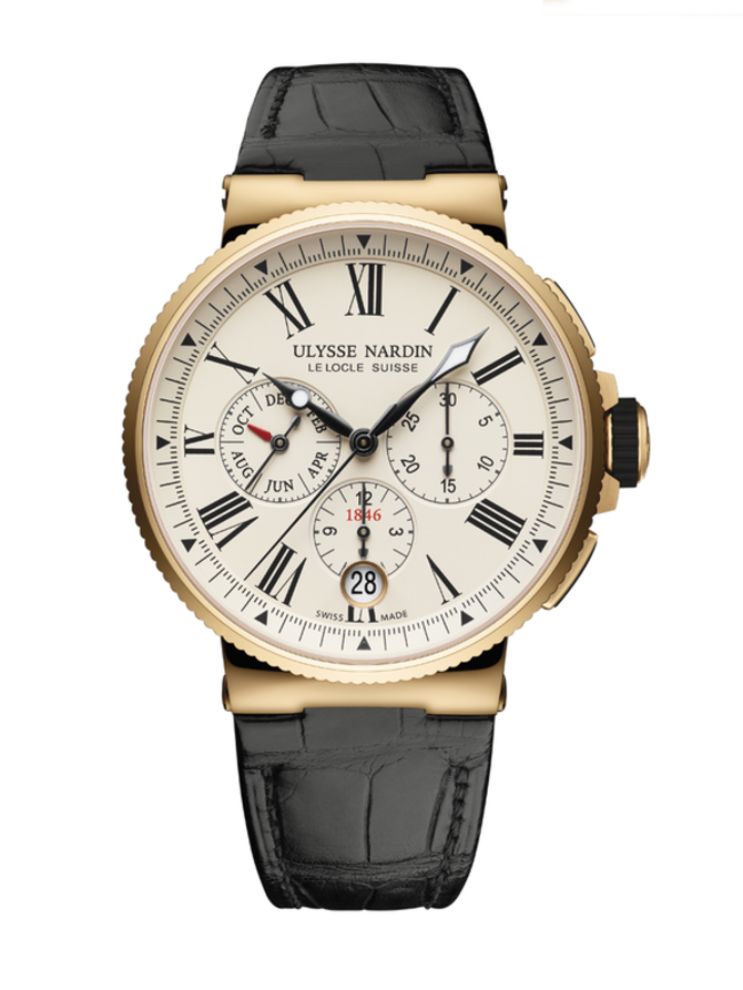 Ulysse Nardin 1532-150/40 Marine Manufacture Chronograph Annual Calendar
