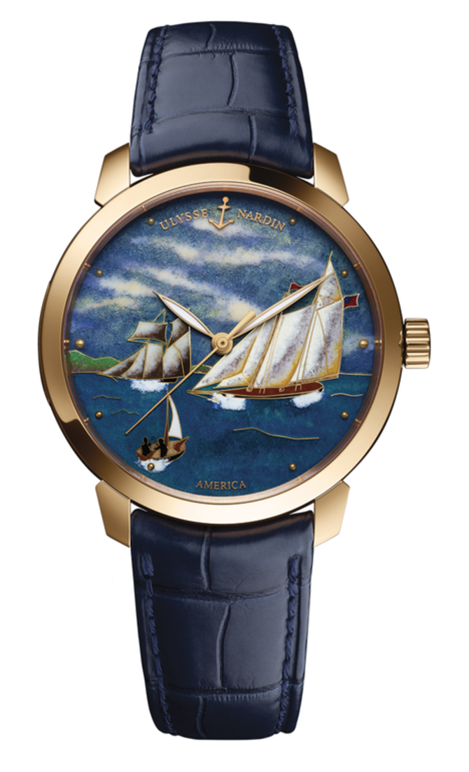 Ulysse Nardin 8152-111-2/AMERICA Classico Enamel