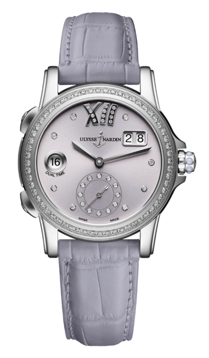Ulysse Nardin 3343-222B/30-07 Classico Dual Time Lady