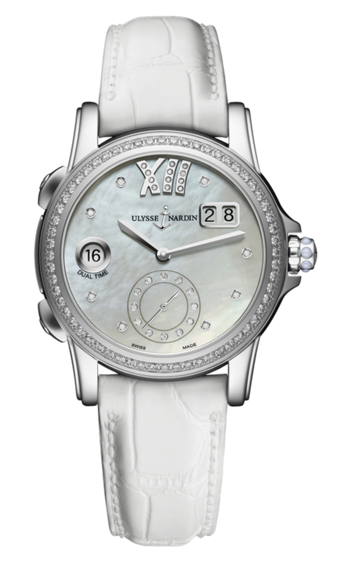 Ulysse Nardin 3343-222B/391 Classico Dual Time Lady