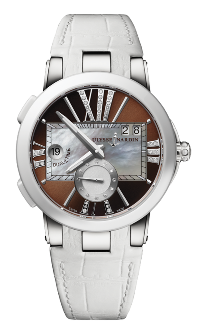 Ulysse Nardin 243-10/30-05 Executive Dual Time Lady 40 mm