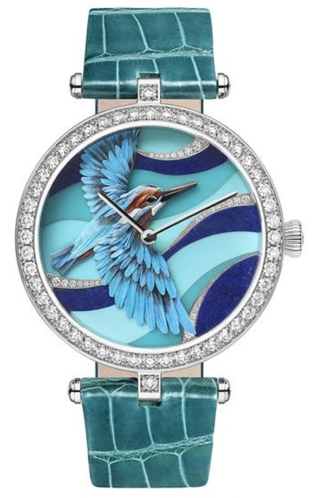 Van Cleef & Arpels VCARO4KC00 Womens watches Lady Arpels Martin-Pêcheur Azur