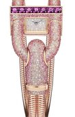 Van Cleef & Arpels Часы Van Cleef & Arpels Womens watches Cadenas Pavee Saphirs Roses Bracelet Or Pink Gold